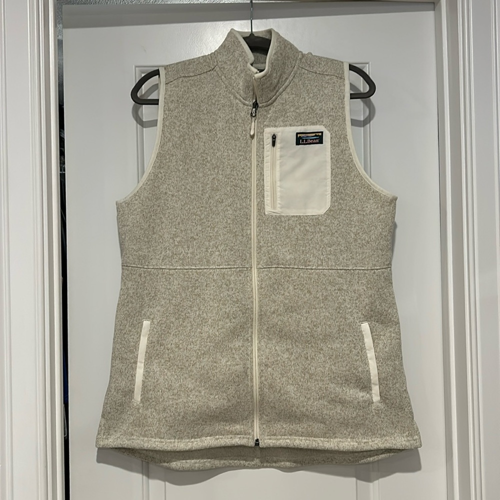 Women's L.L.Bean Sweater Fleece Long Vest